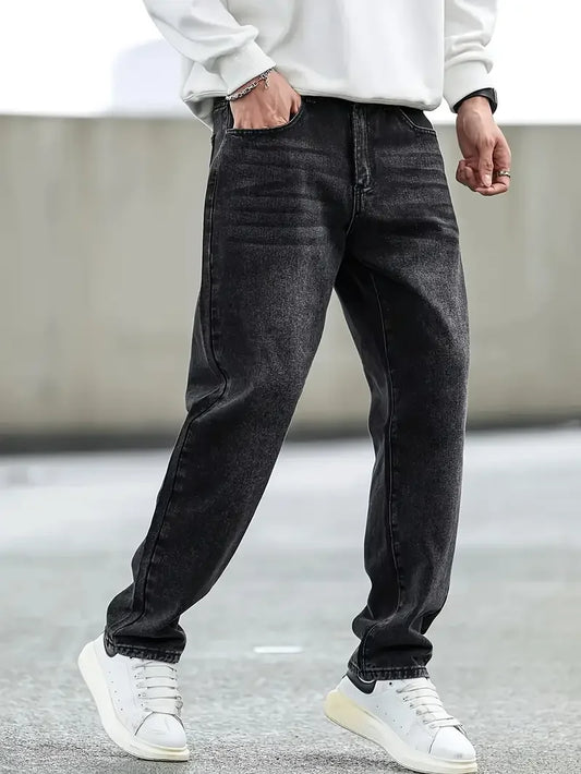 CN Guangdong Non Stretch Denim Jeans Men Regular Fit