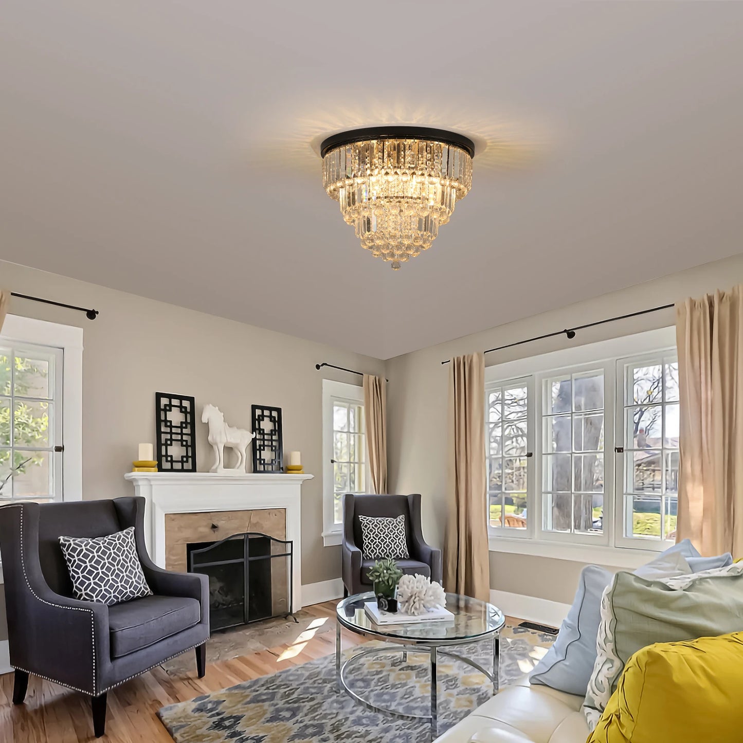 Complete Home And Apparel K9 Crystal Chandelier Ceiling