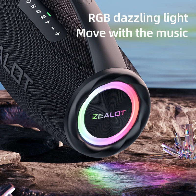 Zealot S97 80W Bluetooth Speaker Portable Waterproof