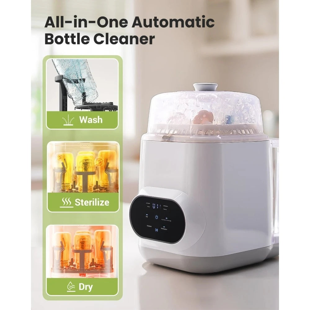 EaseClean Baby Bottle Washer Pro All In Sterilizer Dryer