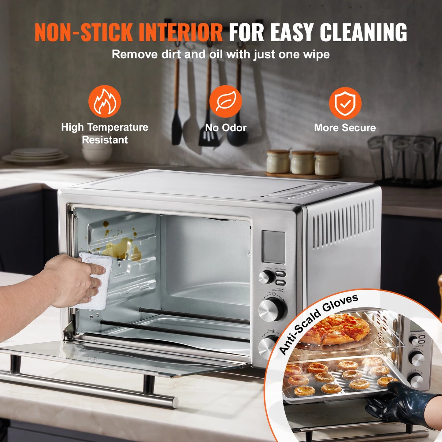 SucceBuy ThirteenInOne Air Fryer Toaster Oven Countertop