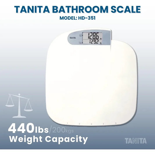 XMSJ Tanita HD351 Digital Bathroom Scale 440 Lb Capacity