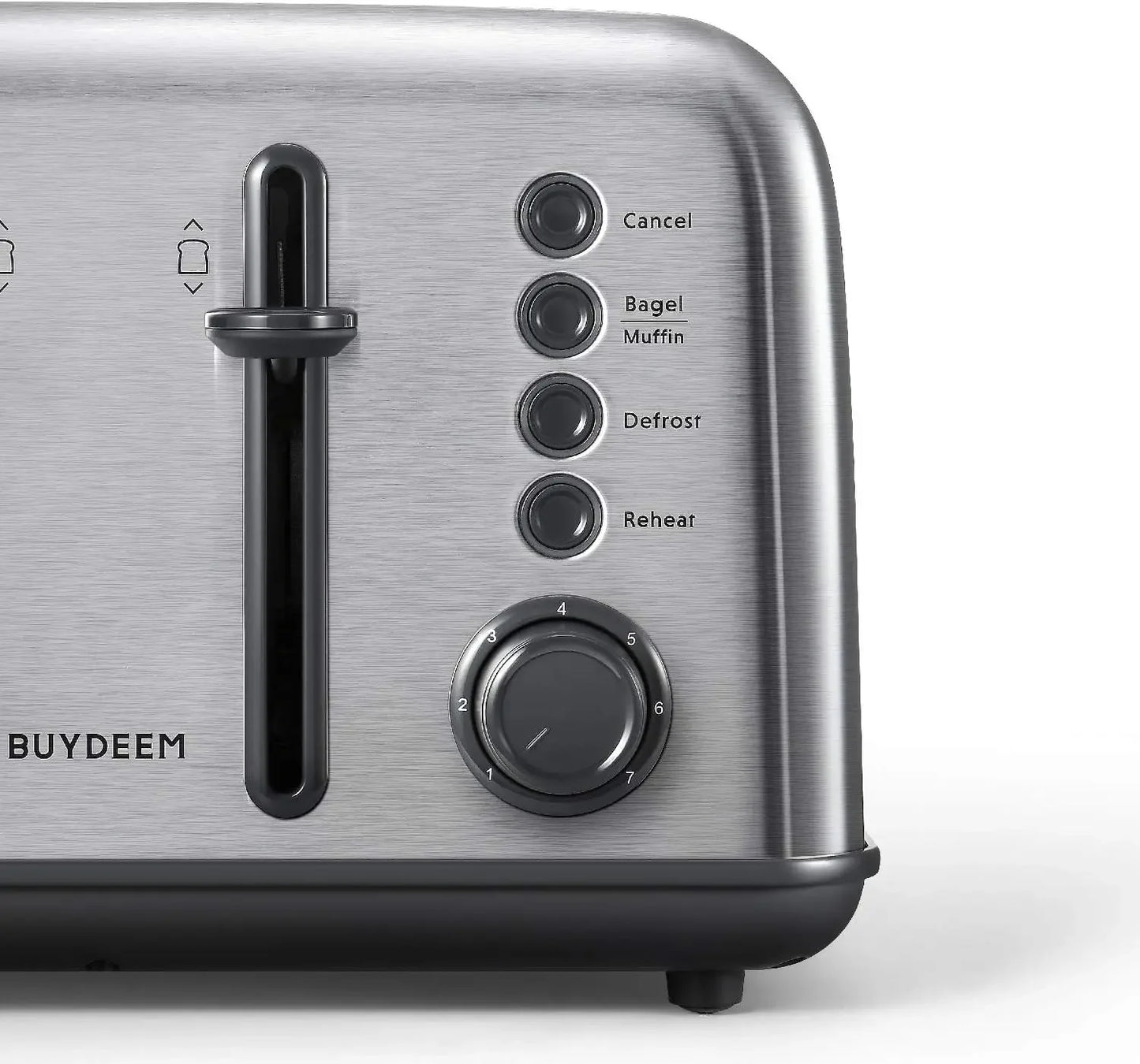 XGJY T640 Toaster With Extra Wide Slots Bagel Muffin