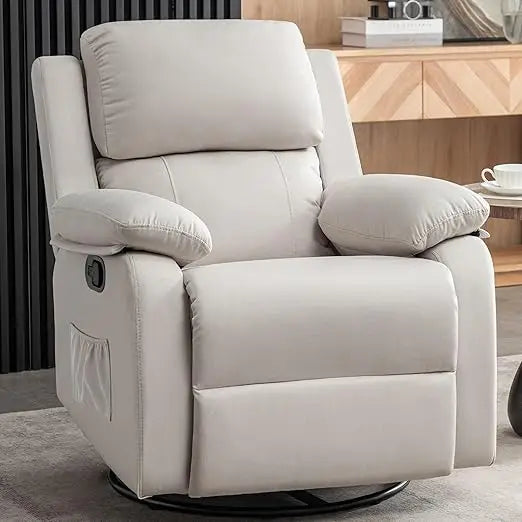 Complete Home and Apparel Recliner Chair 360 Swivel Rocker