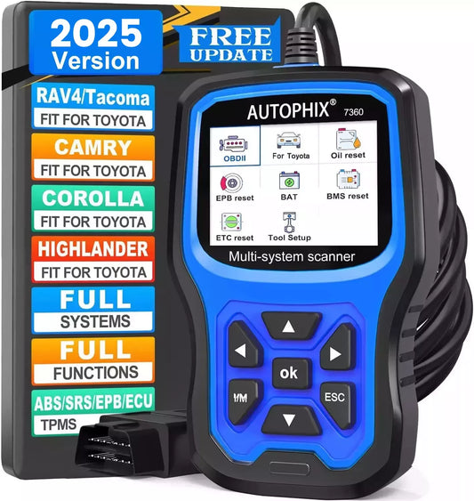 Autophix 7360 All System OBD2 Diagnostic Scan Tool