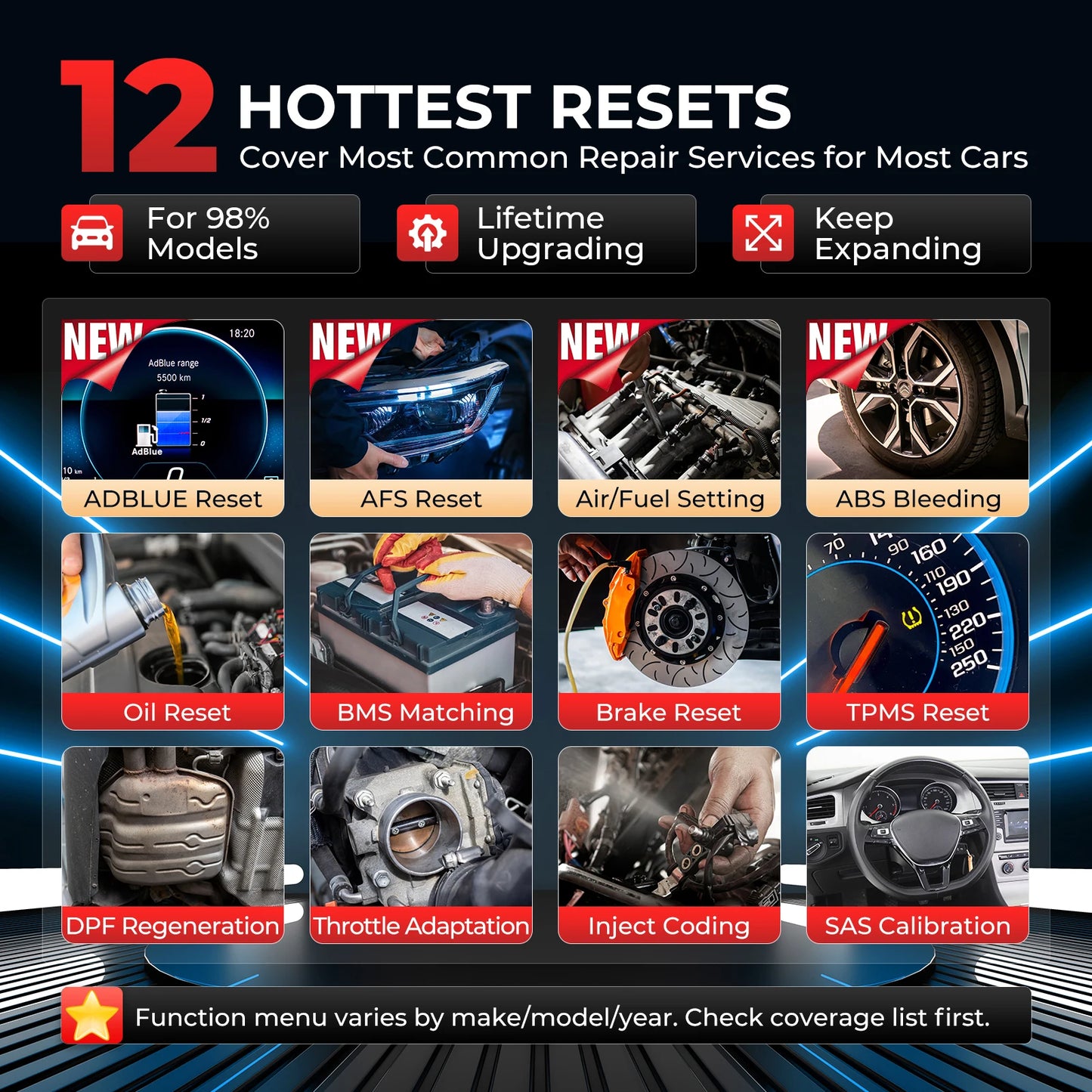 Launch X431 CRP129X V2.0 OBDII Diagnostic Scanner Pro