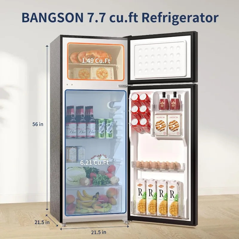 XMSJH Energy Saving Refrigerator With Top Freezer Unit
