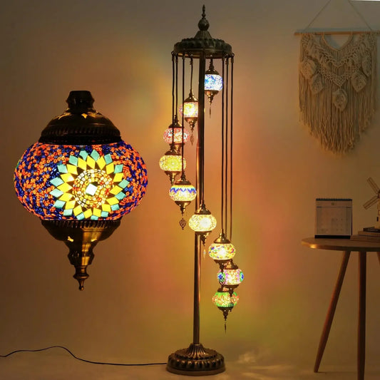 Complete Home And Apparel Turkish Moroccan Floor Lamp