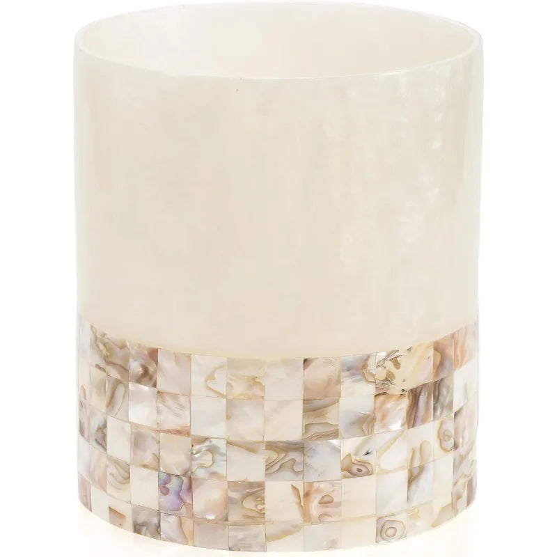 Hign-concerned Milano Decorative Bathroom Wastebasket