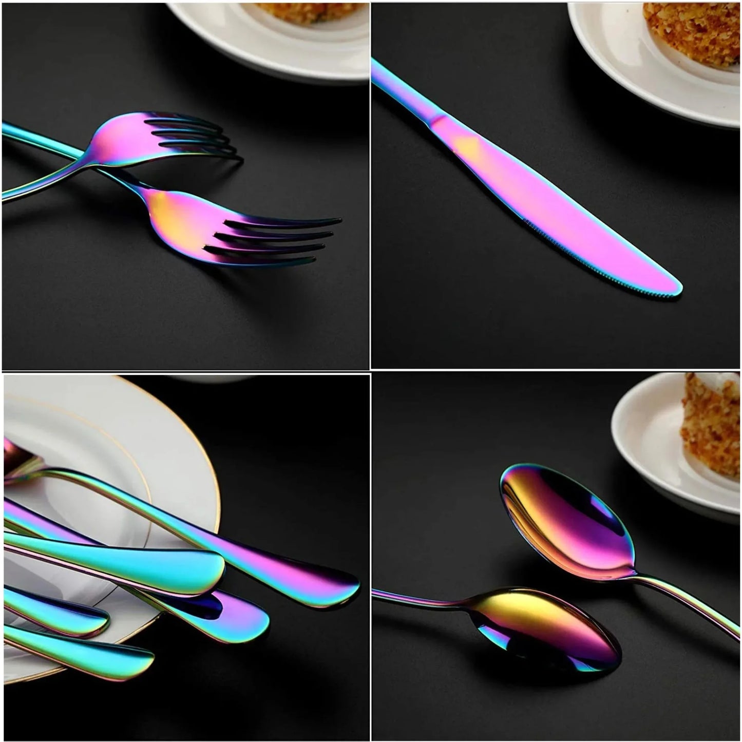 Hign Concerned Stainless Steel Flatware Set Service For Six