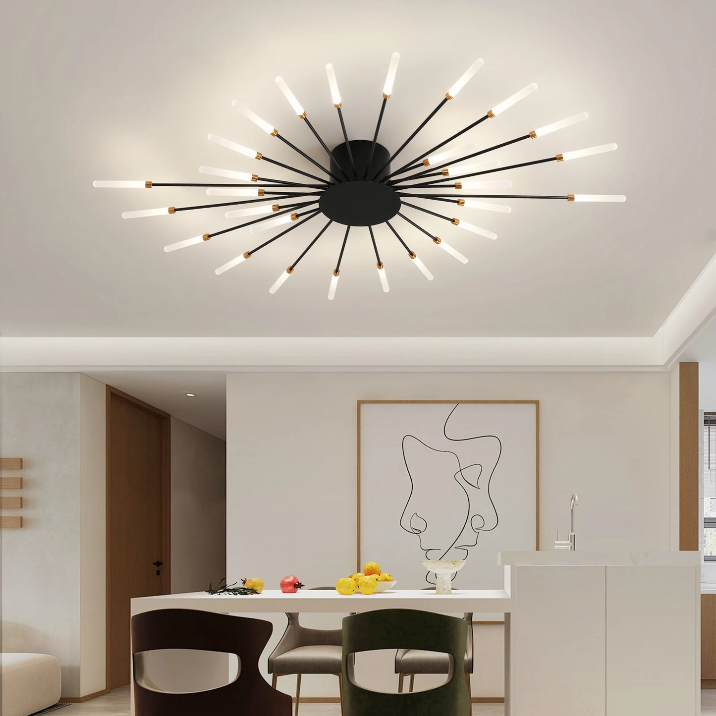 LED Ceiling Light For Living Room And Bedroom AC 90 260V