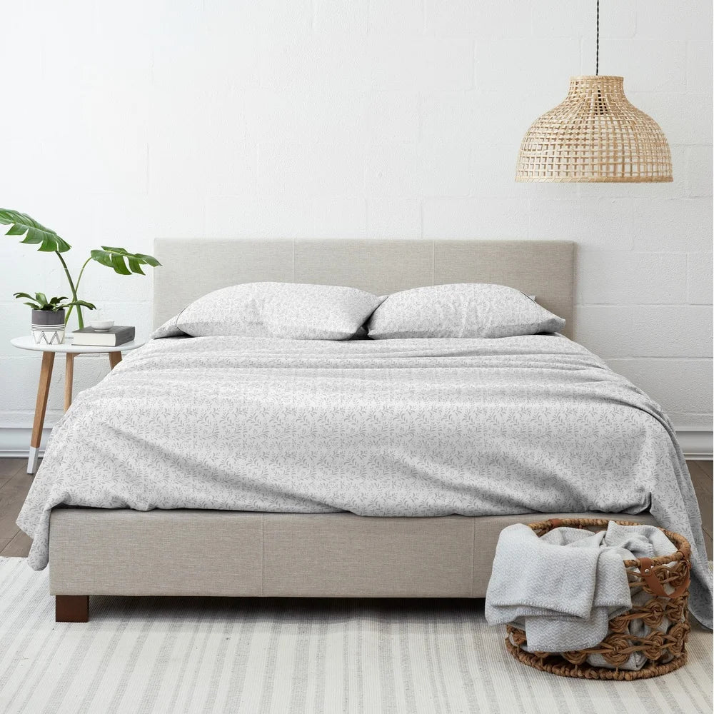 DUTRIEUX Microfiber Sheet Set Deep Pocket Wrinkle Resistant