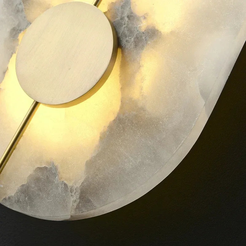 Nordic Marble Wall Lamp LED Sconce For Living Room