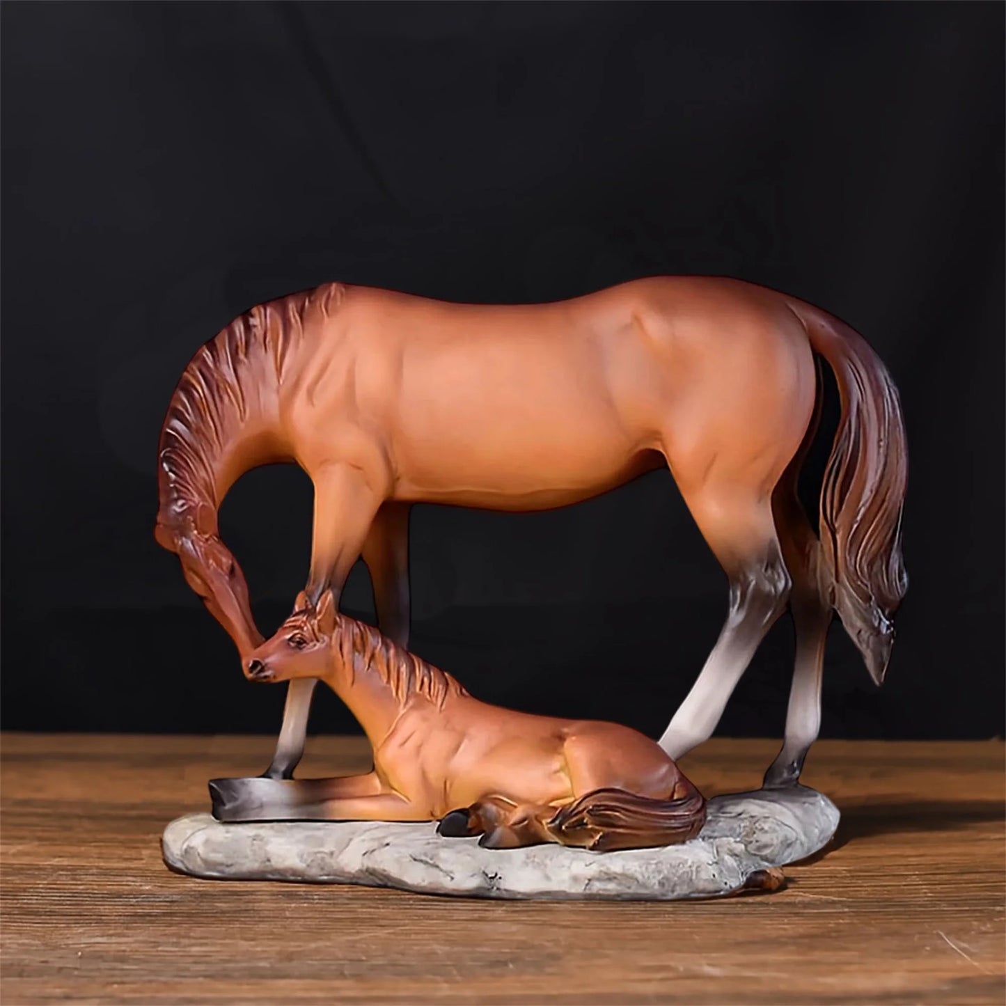 Complete Home And Apparel Elegant Resin Deer Figurine