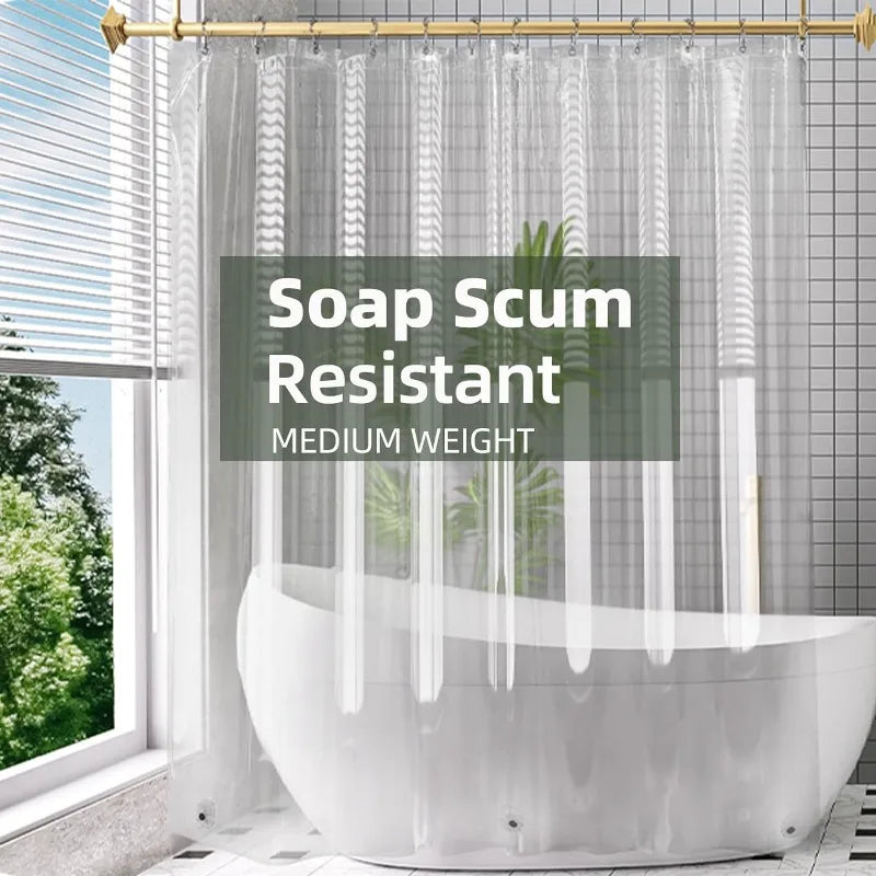 Craft Of Weaving Extra Long Shower Curtain Liner Waterproof