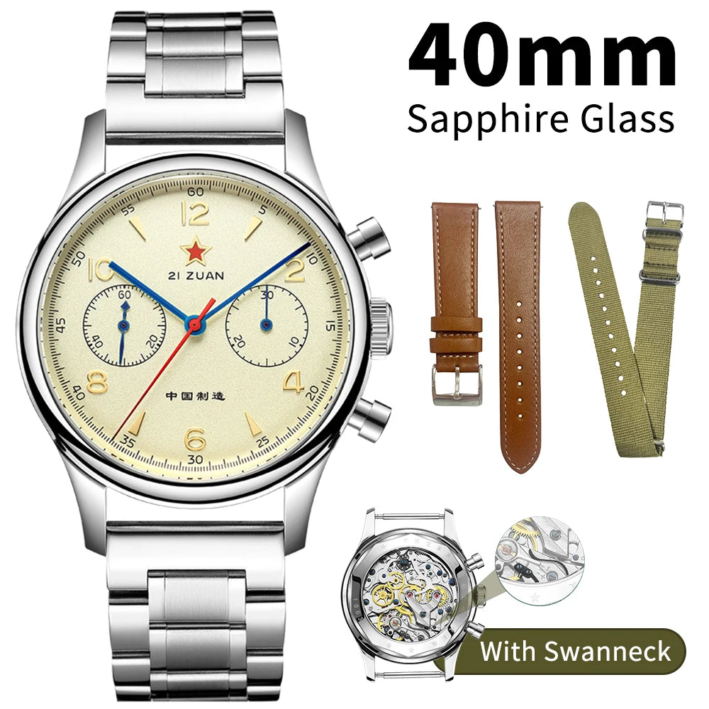 Seakoss Seagull ST19 Chronograph Hand Winding Watch