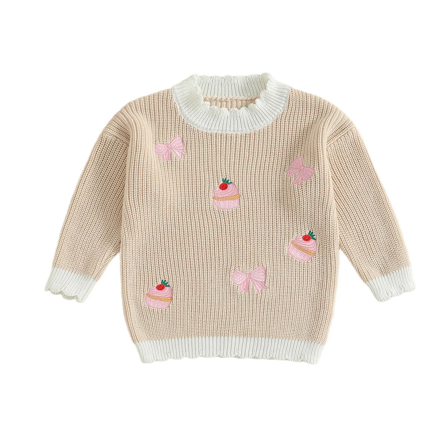 Guangdong Baby Boy Cable Knit Sweater Embroidered Patchwork
