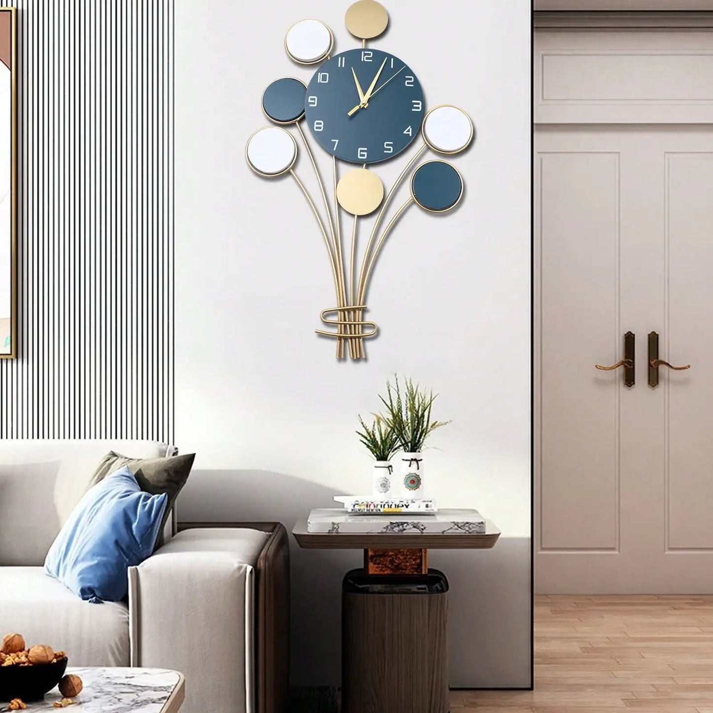 Complete Home And Apparel Battery Operated Wall Clock