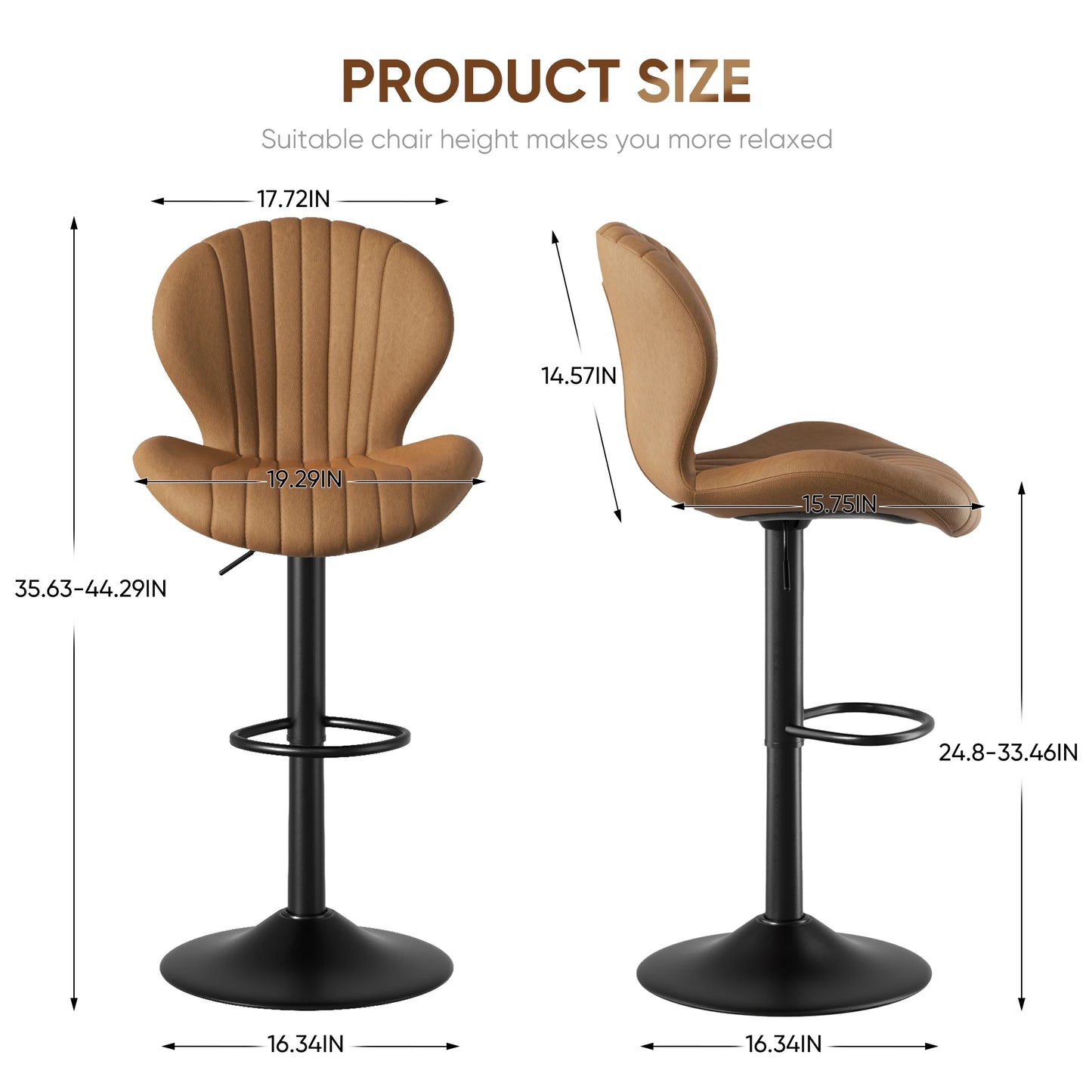 General Modern Living Room Chairs Set 2 Pcs Rotating