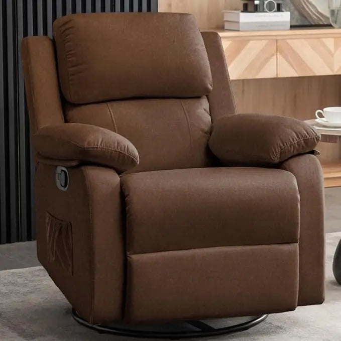 Complete Home and Apparel Recliner Chair 360 Swivel Rocker