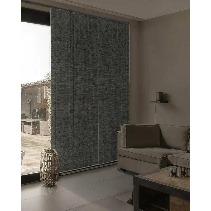 Blackout Adjustable Vertical Blinds Privacy Shades Patio