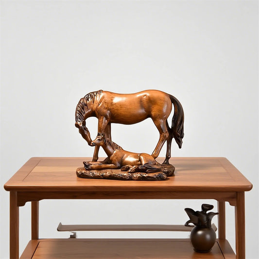 Complete Home And Apparel Elegant Resin Deer Figurine