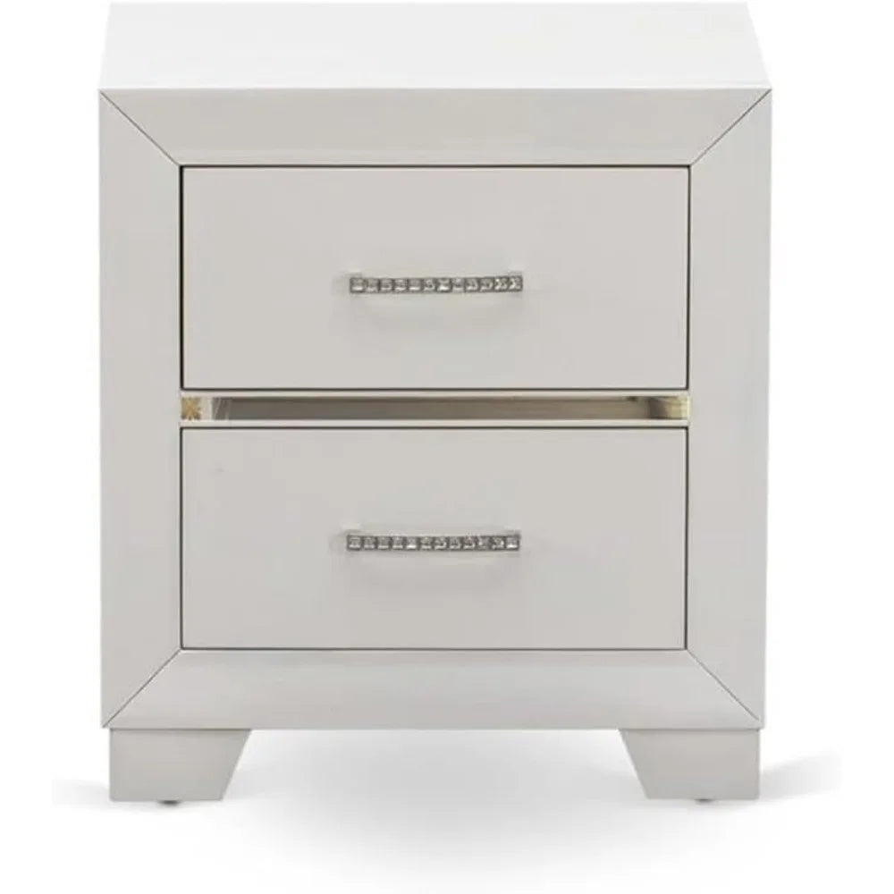 MKDK 3 Piece Bedroom Set With Adjustable LED Headboard