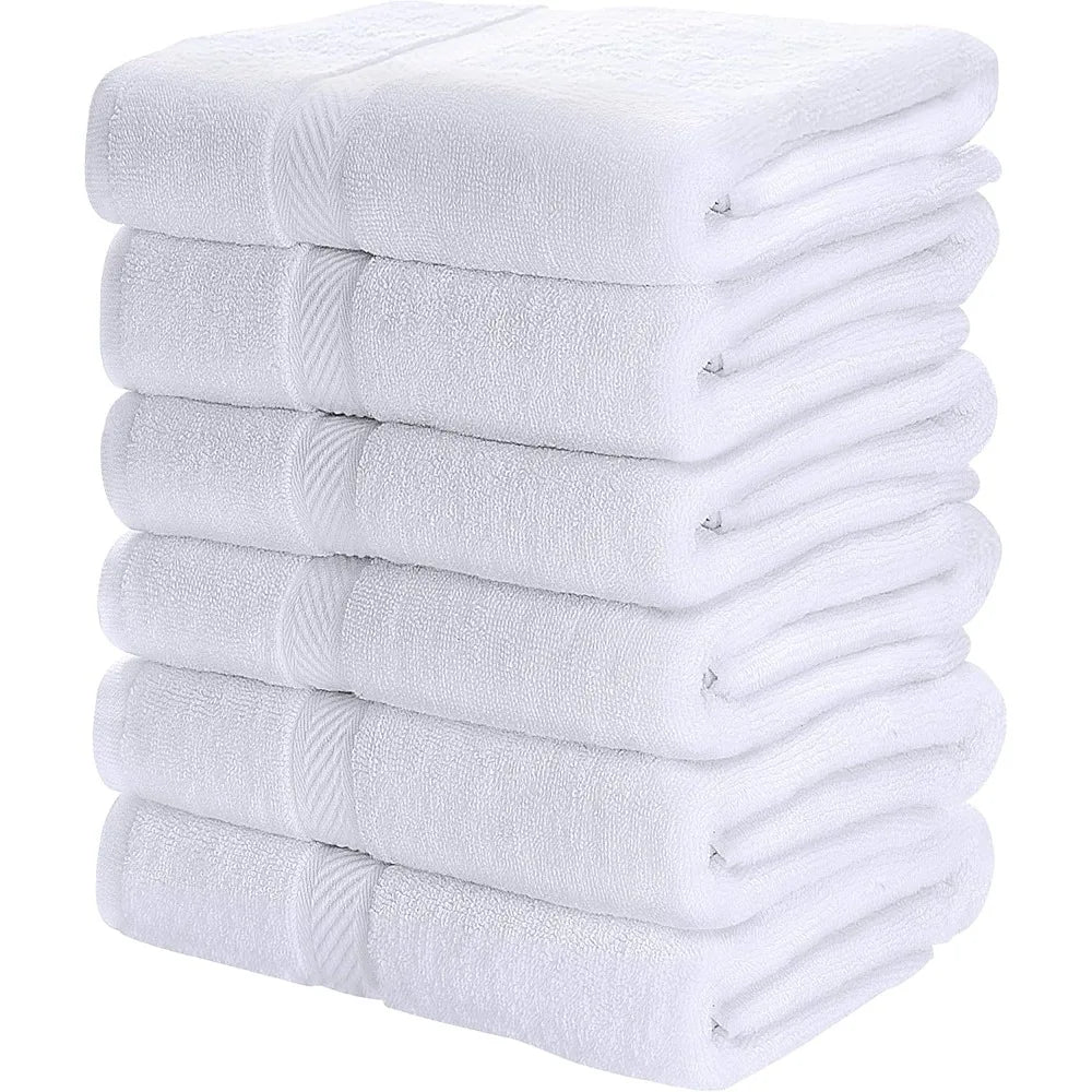 Hign-Concerned 18 Piece Bath Towel Set 100 Cotton Quick Dry