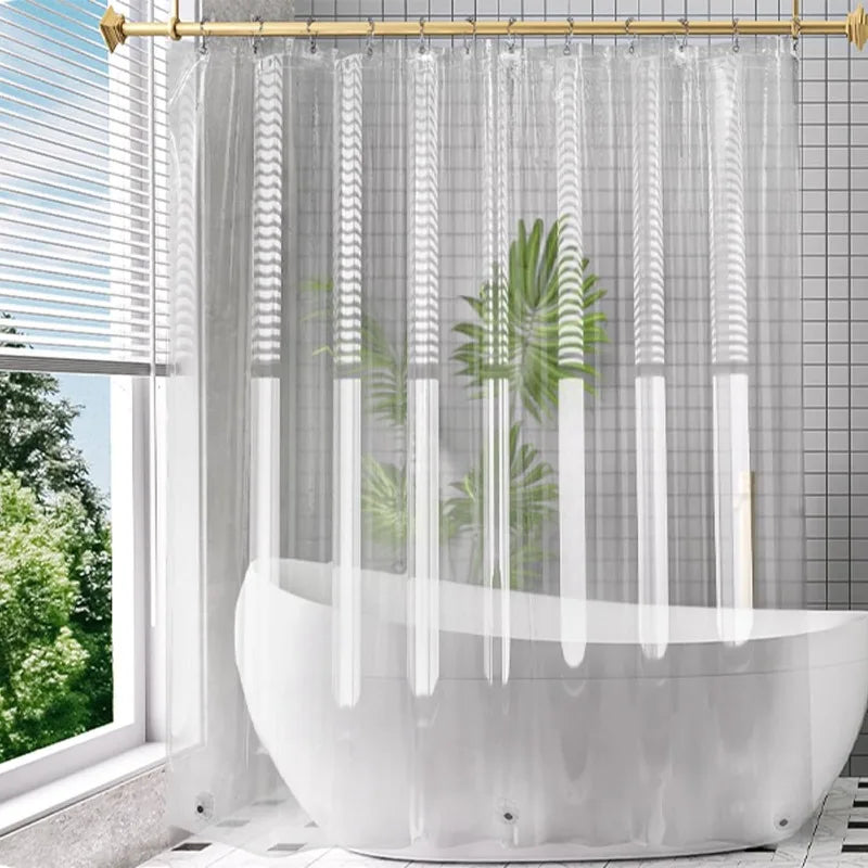 Craft Of Weaving Extra Long Shower Curtain Liner Waterproof