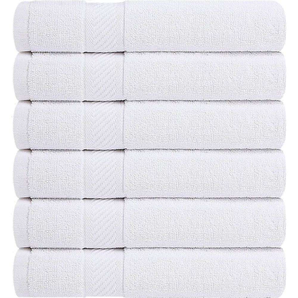 Hign-Concerned 18 Piece Bath Towel Set 100 Cotton Quick Dry