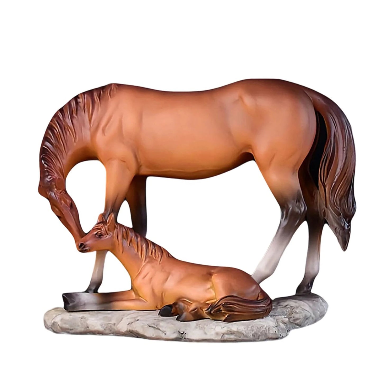 Complete Home And Apparel Elegant Resin Deer Figurine