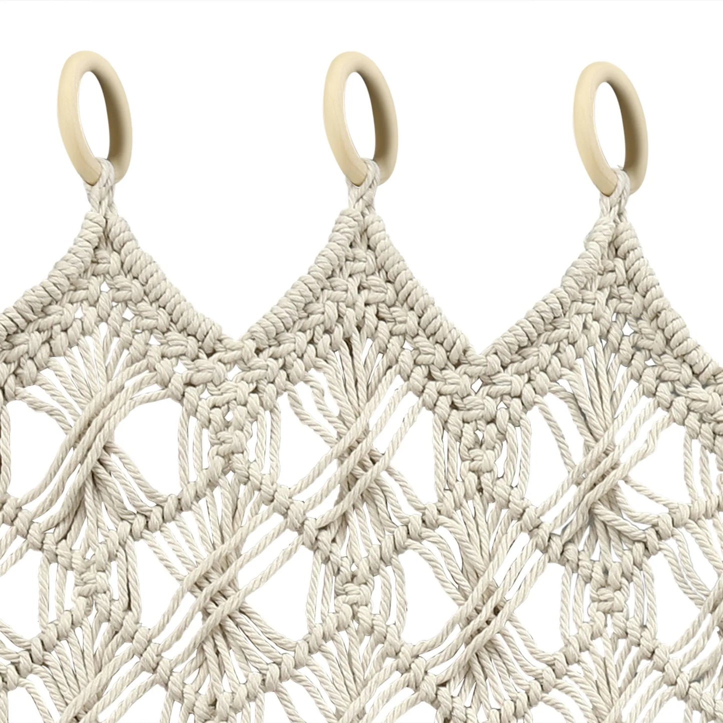 Bymaocar Macrame Wall Hanging Boho Tapestry Curtain