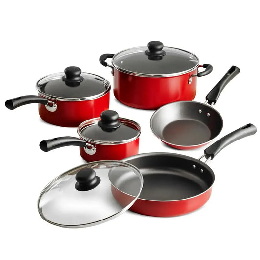 Dutrieux Nonstick Cookware Set With Lids And Pans Now