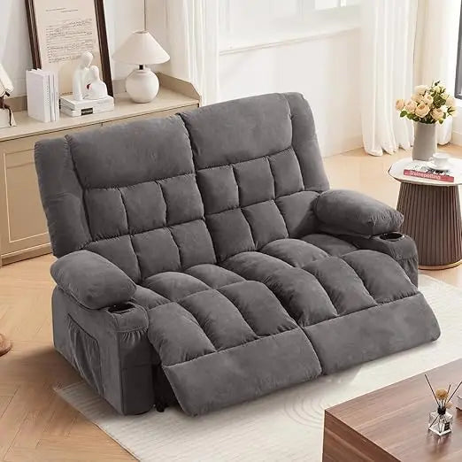 Complete Home and Apparel Recliner Loveseat Cup Holders