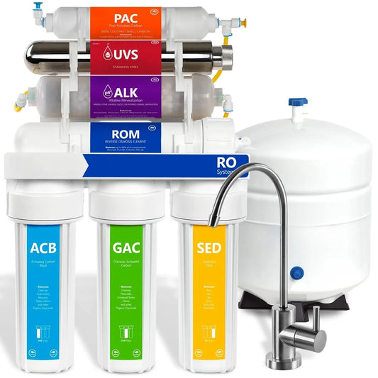 Reverse Osmosis UV Water Filtration System 11 Stage