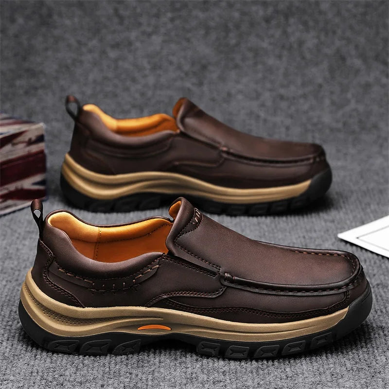 Golden Sapling Men Loafers Casual Shoes Comfort Platform