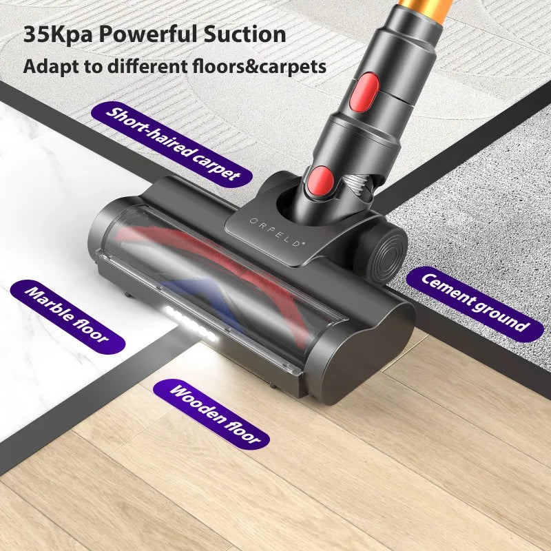 HAOYUNMA Cordless Vacuum Cleaner 6 In 1 Lightweight Stick