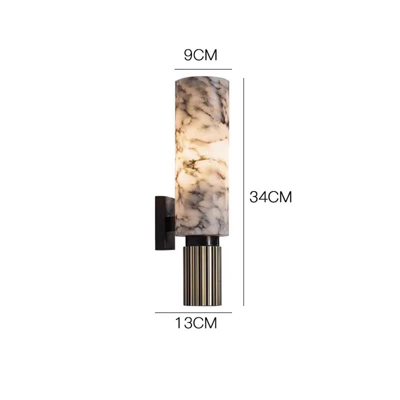 Nordic Marble Wall Lamp LED Sconce For Living Room