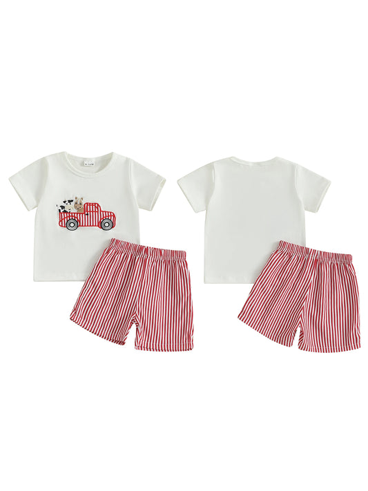 Complete Home And Apparel Toddler Dinosaur Print Set