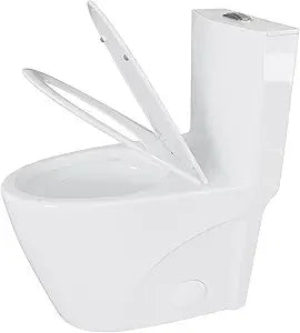 Elongated One Piece Toilet Dual Flush 1.1 To 1.6 GPF