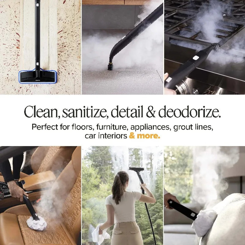 HAOYUNMA Neat Plus Steam Cleaner with Powerful 1600W