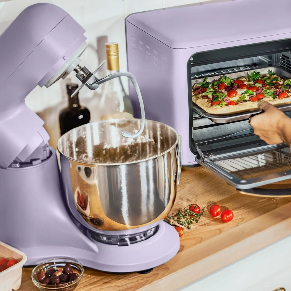 XMSJ Tilt Head Stand Mixer 300W 12 Speed Attachments