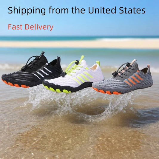 COMFYTRIP Five Toe Water Shoes Outdoor Adults Quick Dry