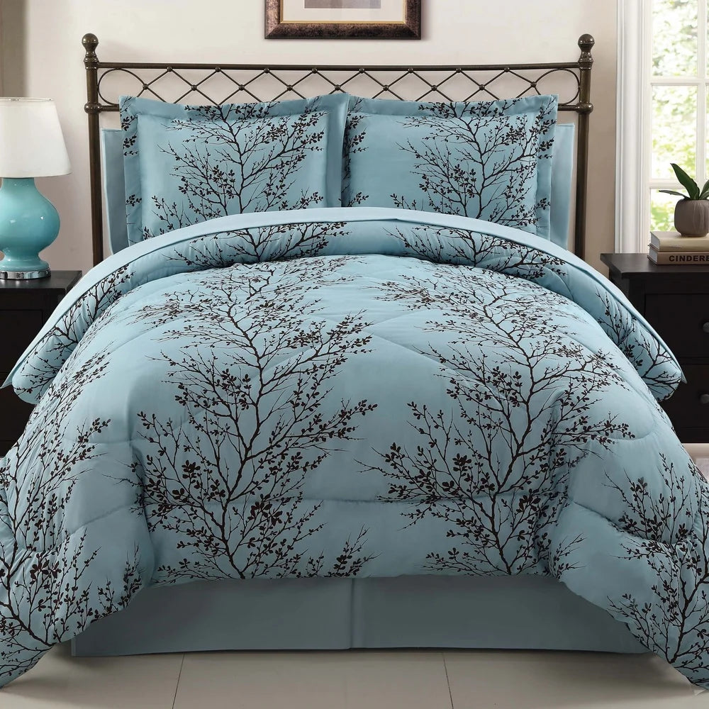 Dutrieux Reversible Comforter Bedding Set With Sheets Shams