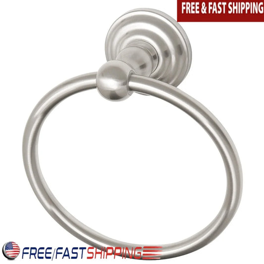 XMSJ Vintage Wall Mount Towel Ring Zinc Brass Construction