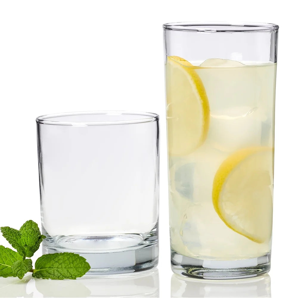 XMSJ Chelsea Drinking Glass Set Rocks And Tea Glasses