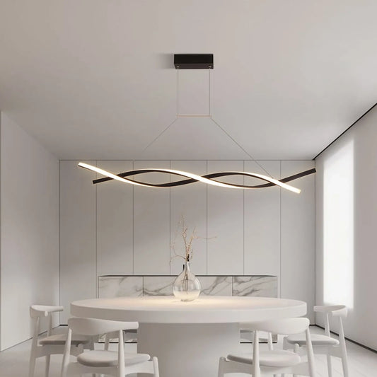 Bymaocar Remote Control Dimmable LED Pendant Light Fixture