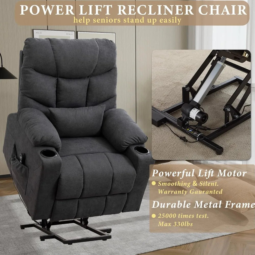 Complete Home And Apparel Power Lift Recliner Chair