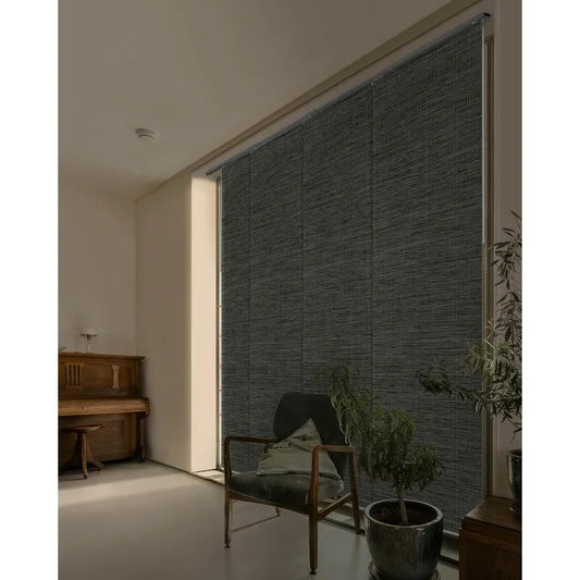 Blackout Adjustable Vertical Blinds Privacy Shades Patio