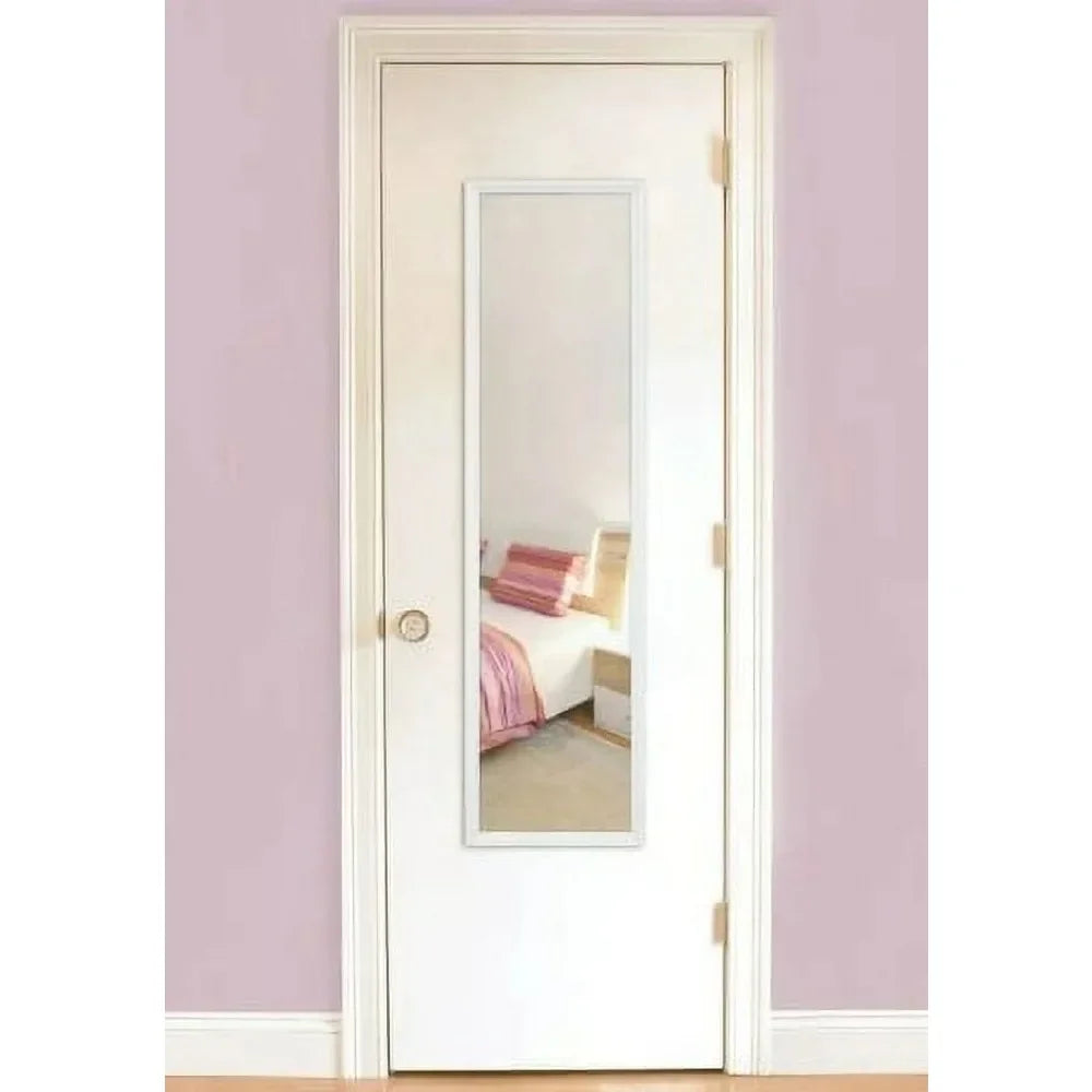 Feature Rectangular LED Floor Wall Mounted Mirror Vanity